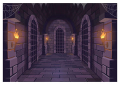 Purple Bricks Backdrop