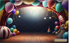 Centre Focus light Balloon babyphotoshoot Backdrop