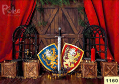 King Throne Backdrop