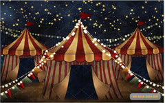 Circus Open Tent babyphotoshoot Backdrop