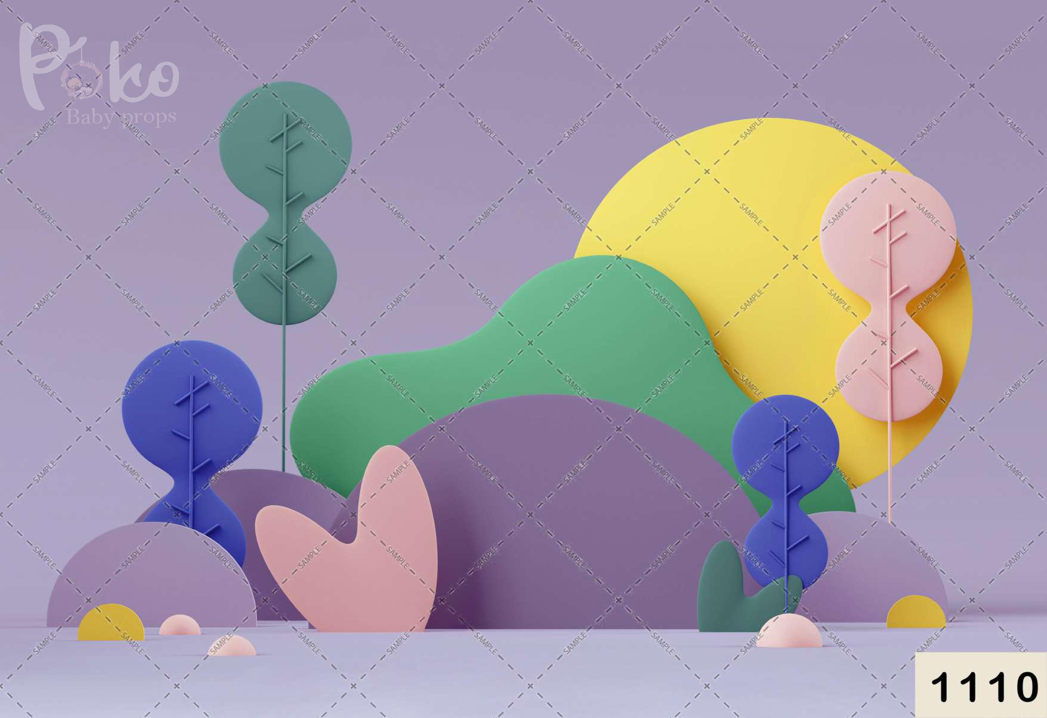 Violet Clay Backdrop