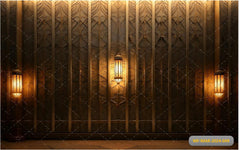 Design Wall With Lighting babyphotoshoot Backdrop