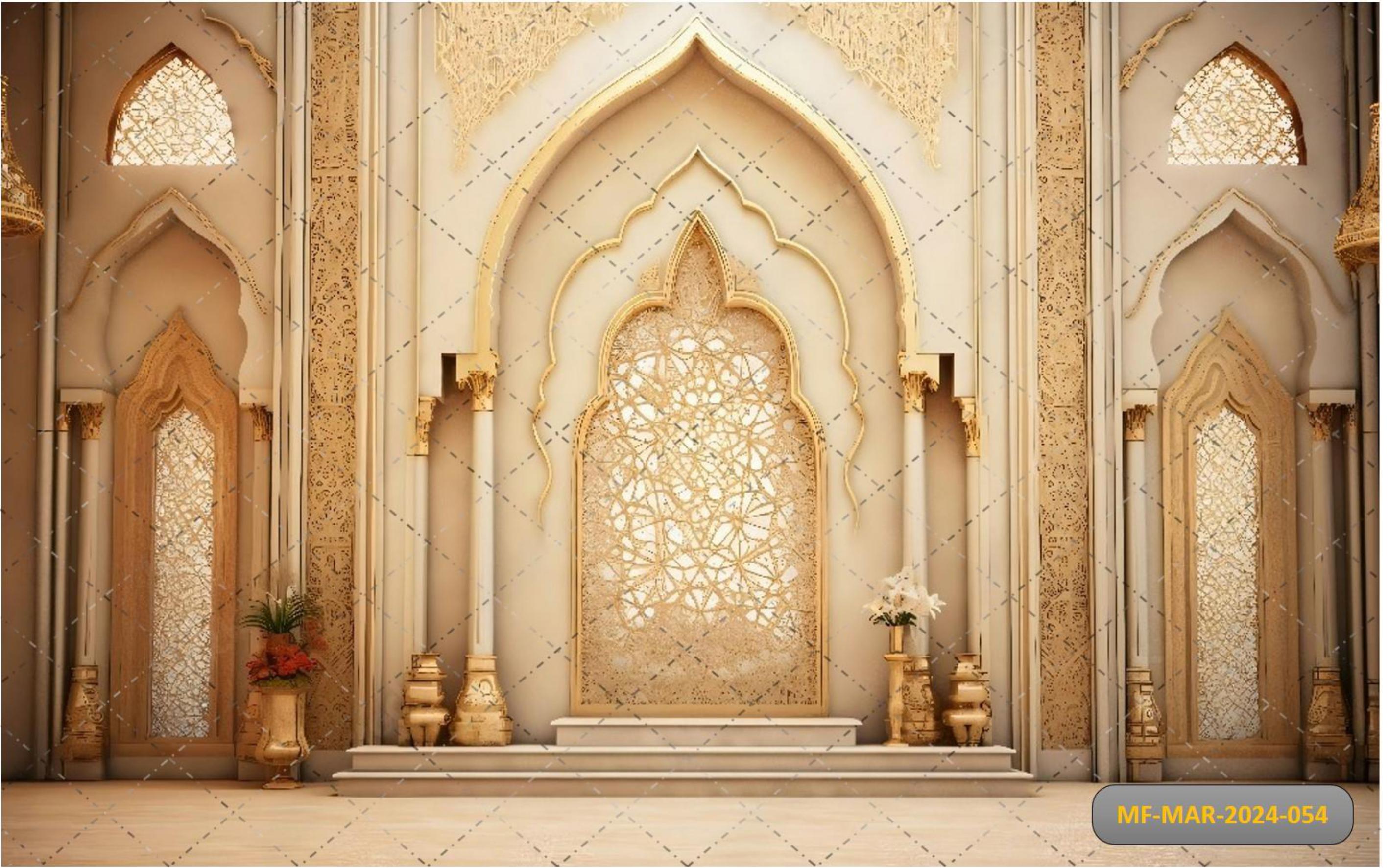 Palace for alauddin babyphotoshoot Backdrop