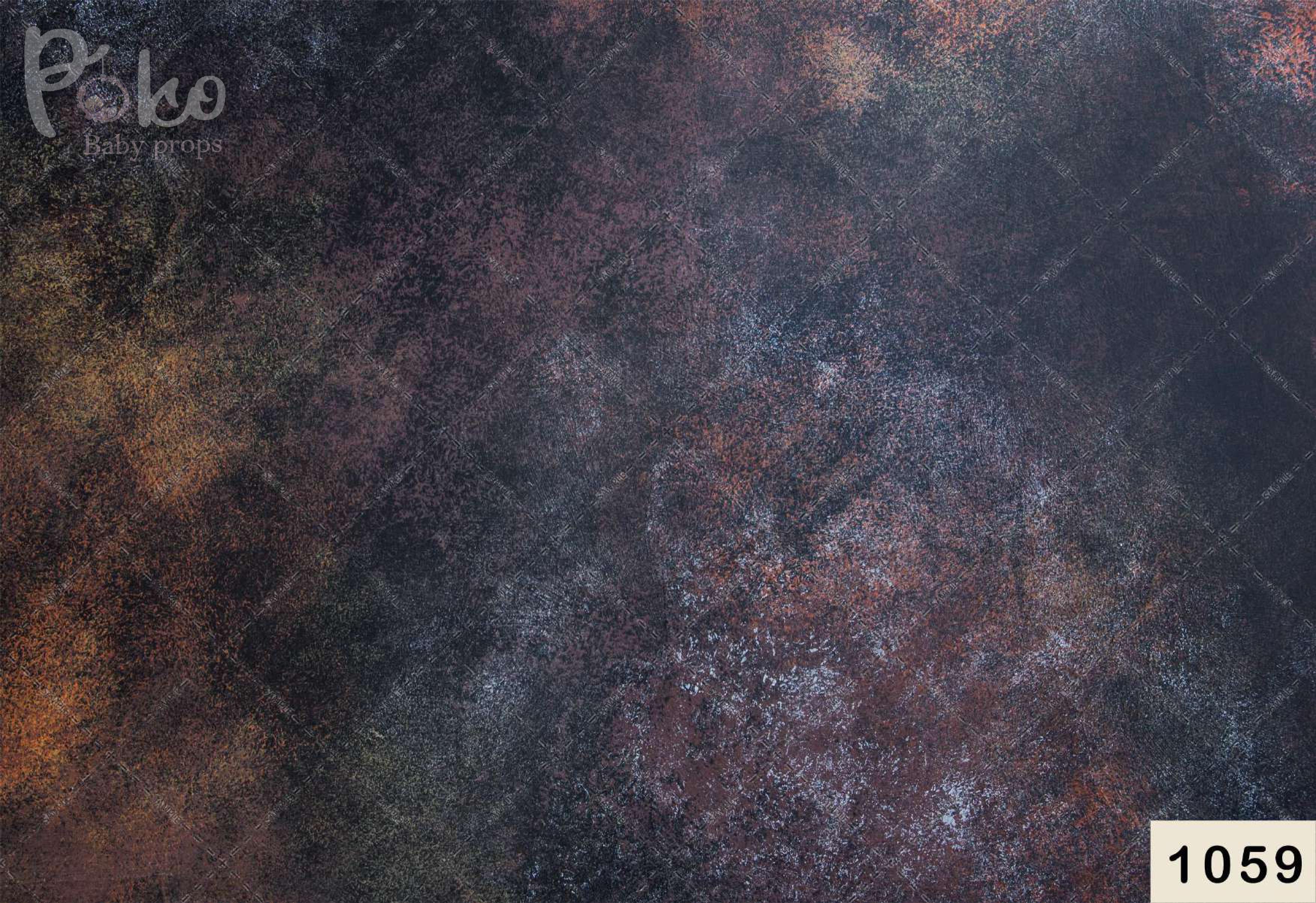 Black Rusty Metal babyphotoshoot Backdrop