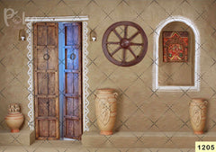 Village Home Backdrop