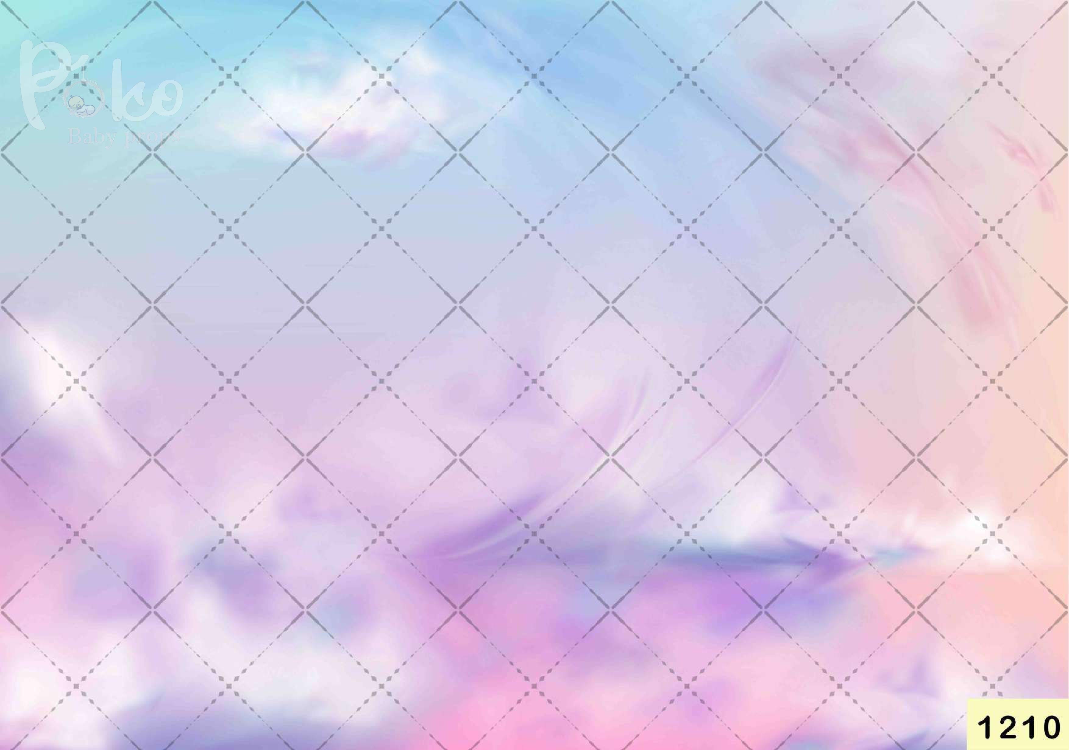 Mulit Color Cloud Backdrop