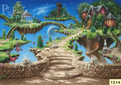 Fantasy Sky World babyphotoshoot Backdrop