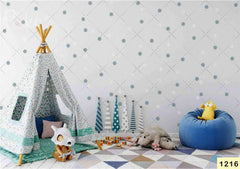 Tent Kids PlayRoom Backdrop