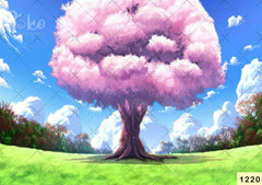 Cloud Tree babyphotoshoot Backdrop