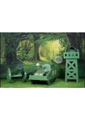 Army Set baby photoshoot Theme