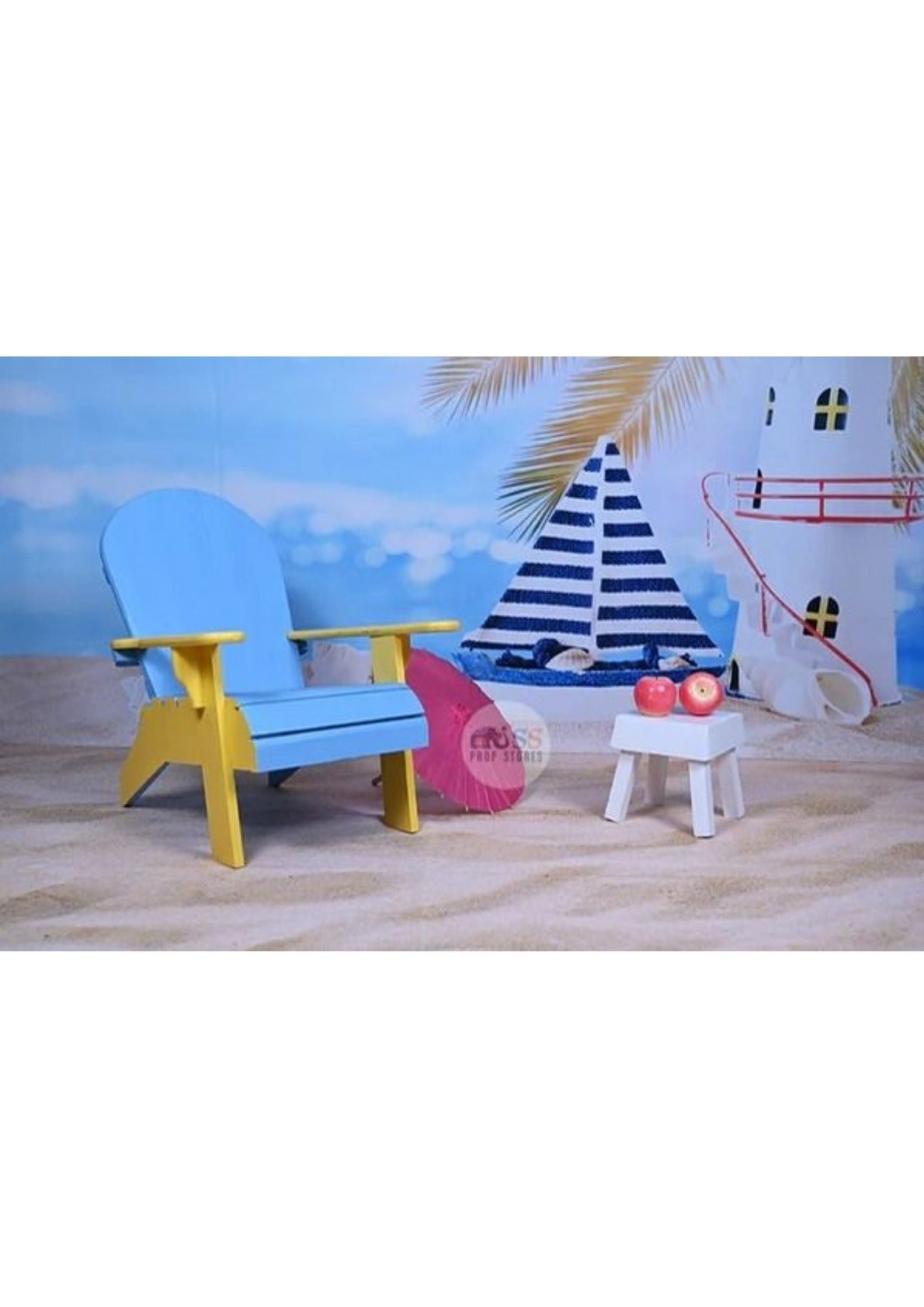Beach Chair toddler photoshoot Theme