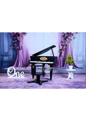 Classic Pinao Black - 1 baby photoshoot Theme