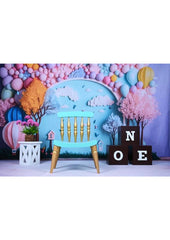 Golden Blossom Chair baby photoshoot Theme