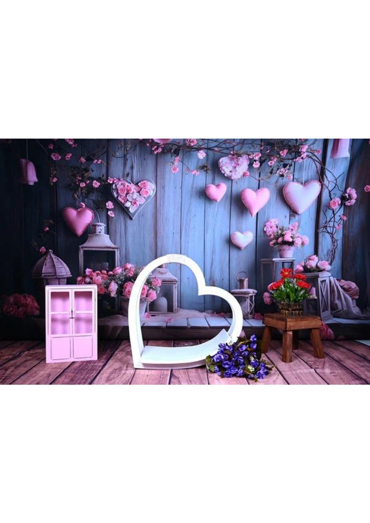 Heart Dream Catcher baby photoshoot Theme