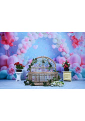 Raibow Cane Basket Theme