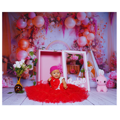 newborn barbie box photoshoot