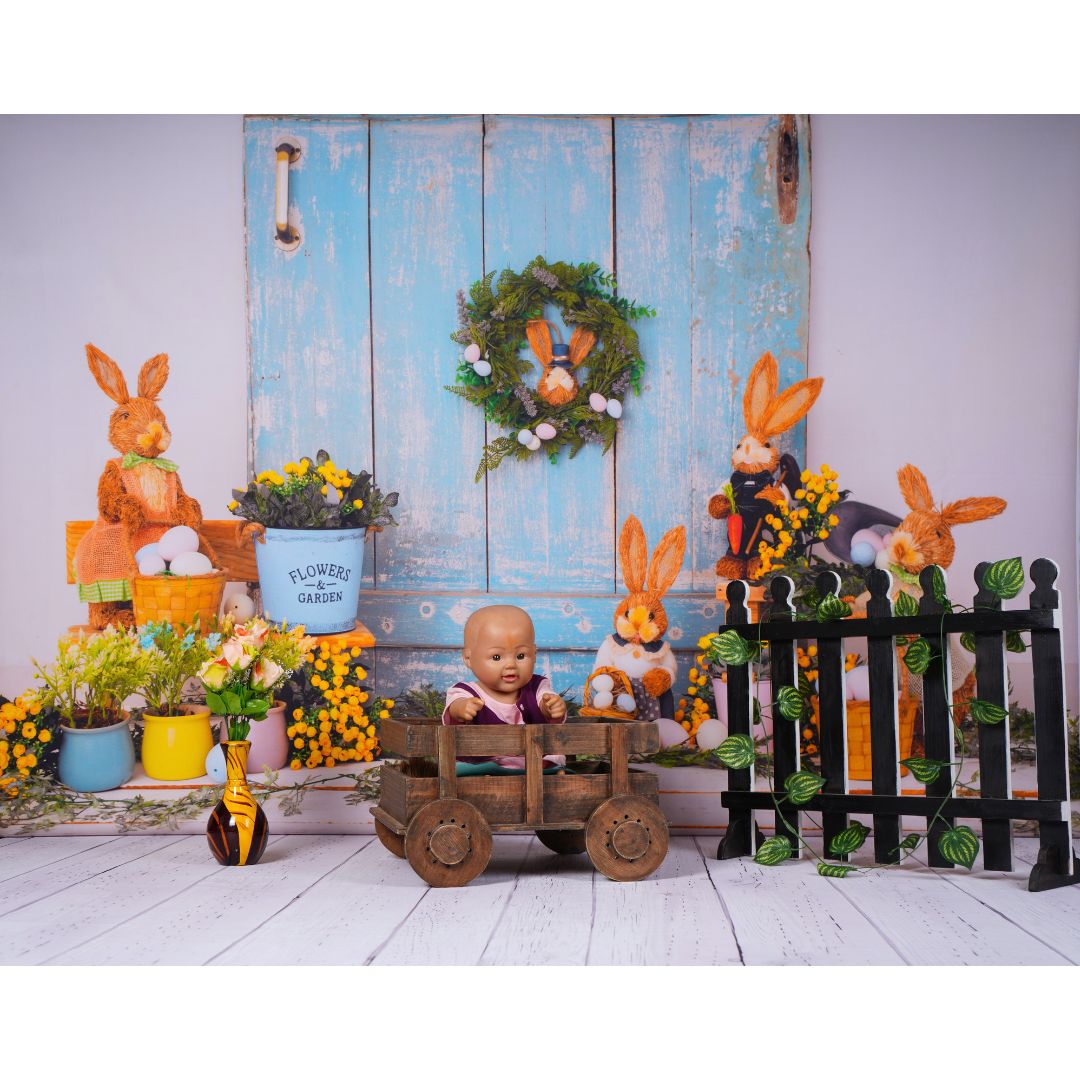 baby and toddler bunny theme