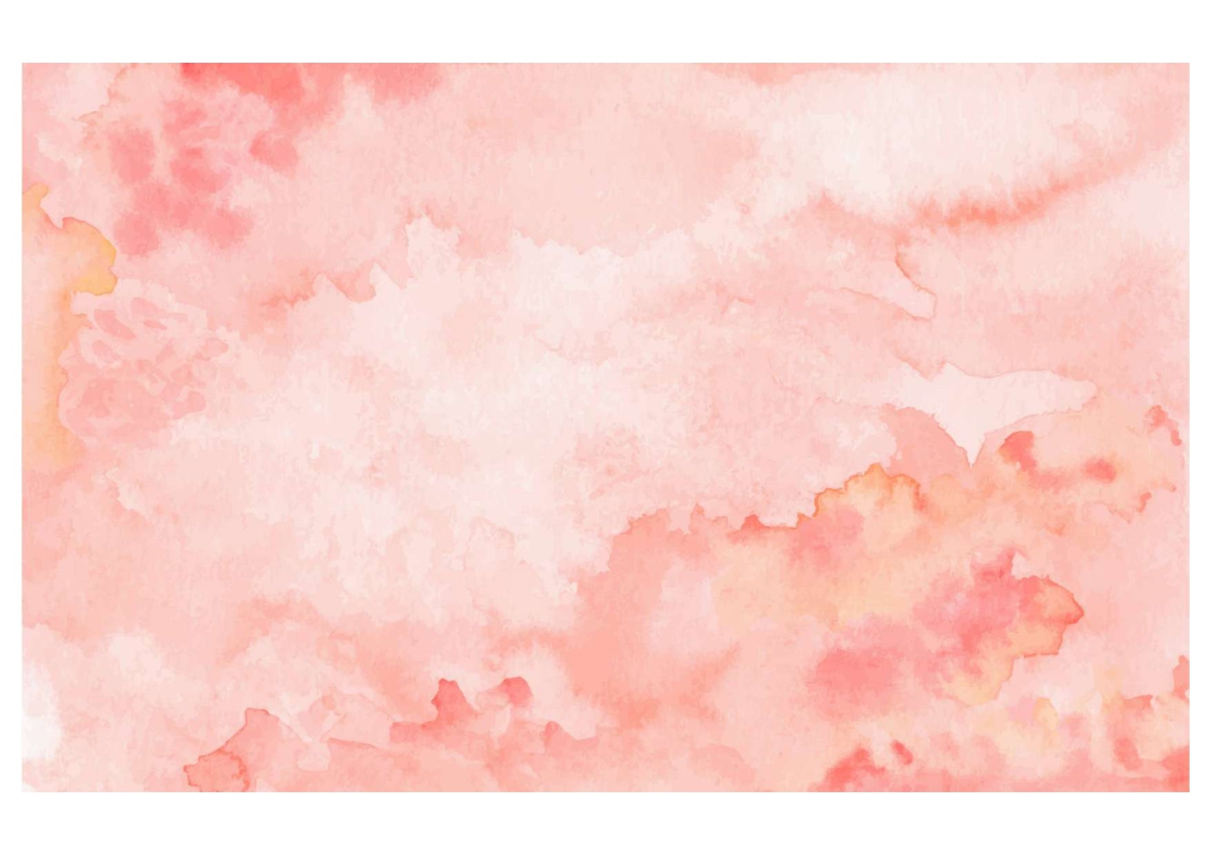 Peach Water Color Backdrop