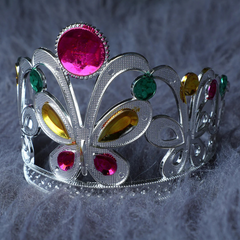 Silver Butterfly crown