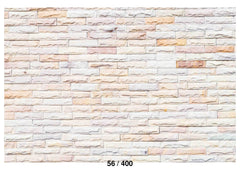 White Yellow Bricks Wall Backdrop