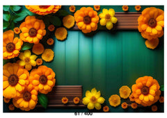 Sunflower Frame Backdrop
