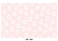 White Flower With Peach Color Backdrop