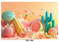 Summertime Vibes Backdrop