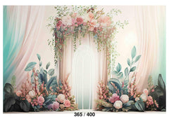 Elegant floral Roses With Screen Backdrop