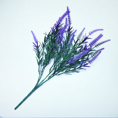 Artificial Violet Lavender Natural Looking Flower Bunch