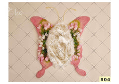Butterfly Newborn babyphotoshoot Backdrop