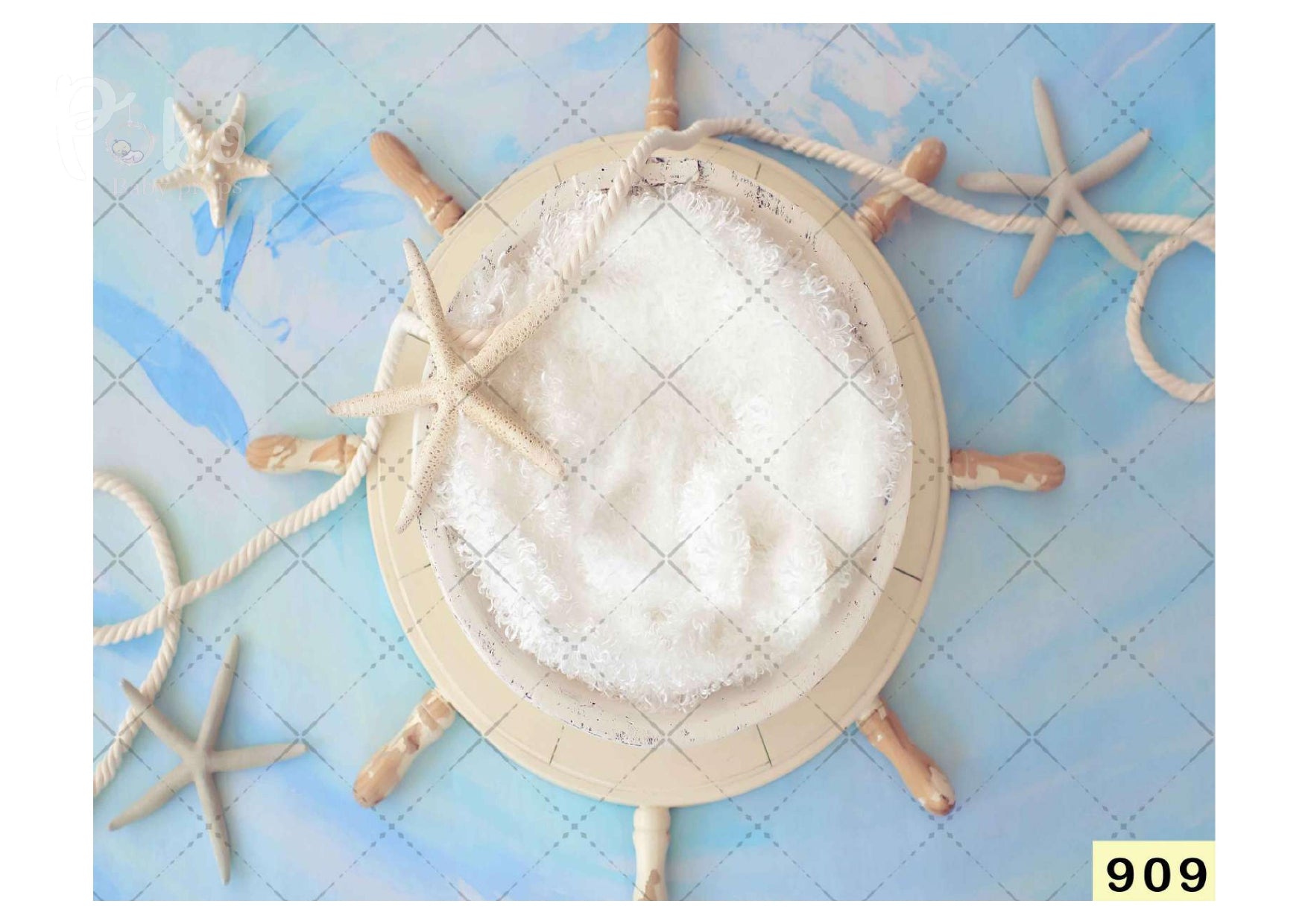 Sheep Wheel Backdrop