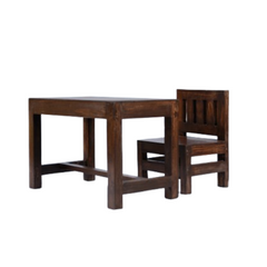 Wooden Chair and Bench