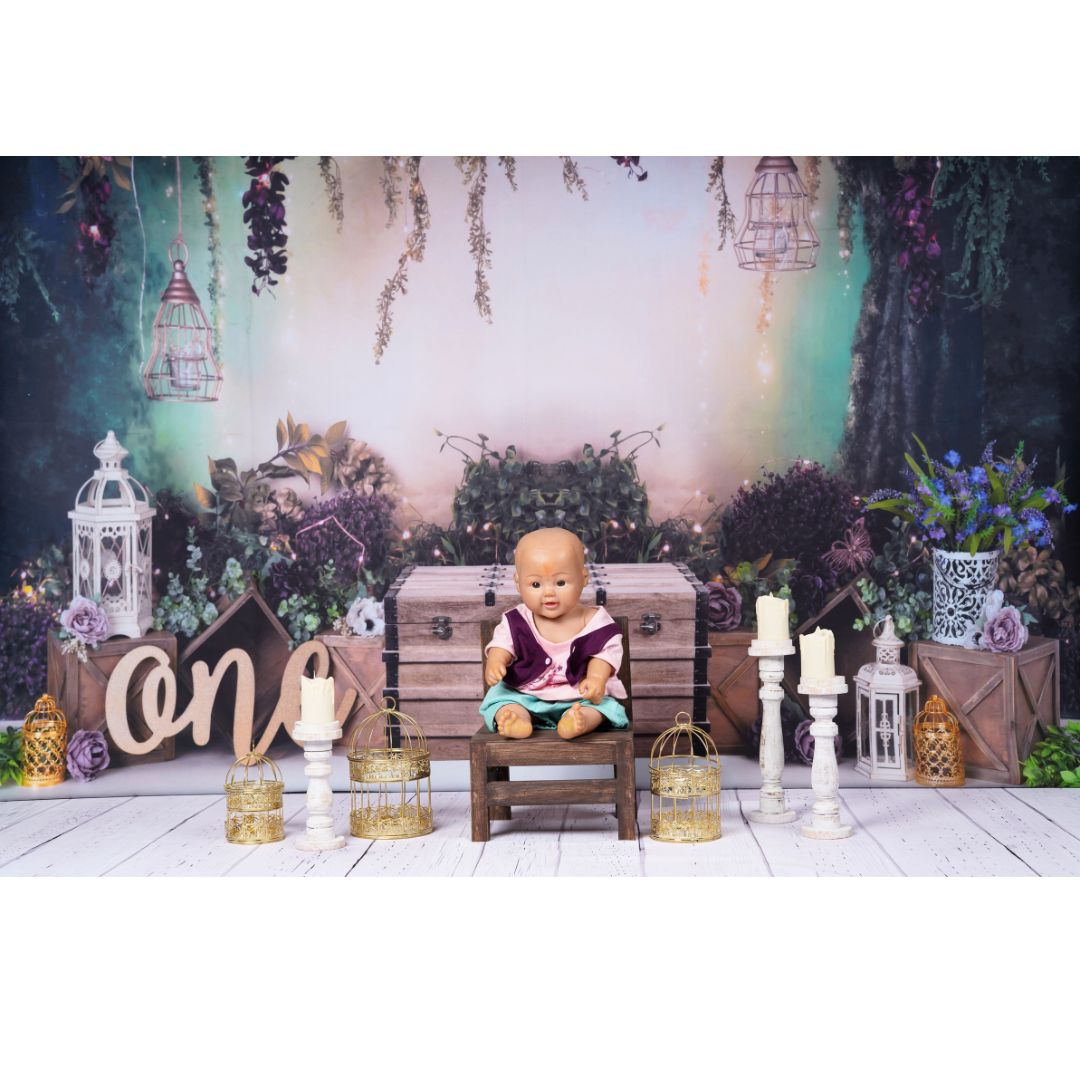 baby and toddler garden theme photoshoot