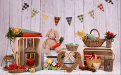 Vegetable box theme-Fabric Backdrop