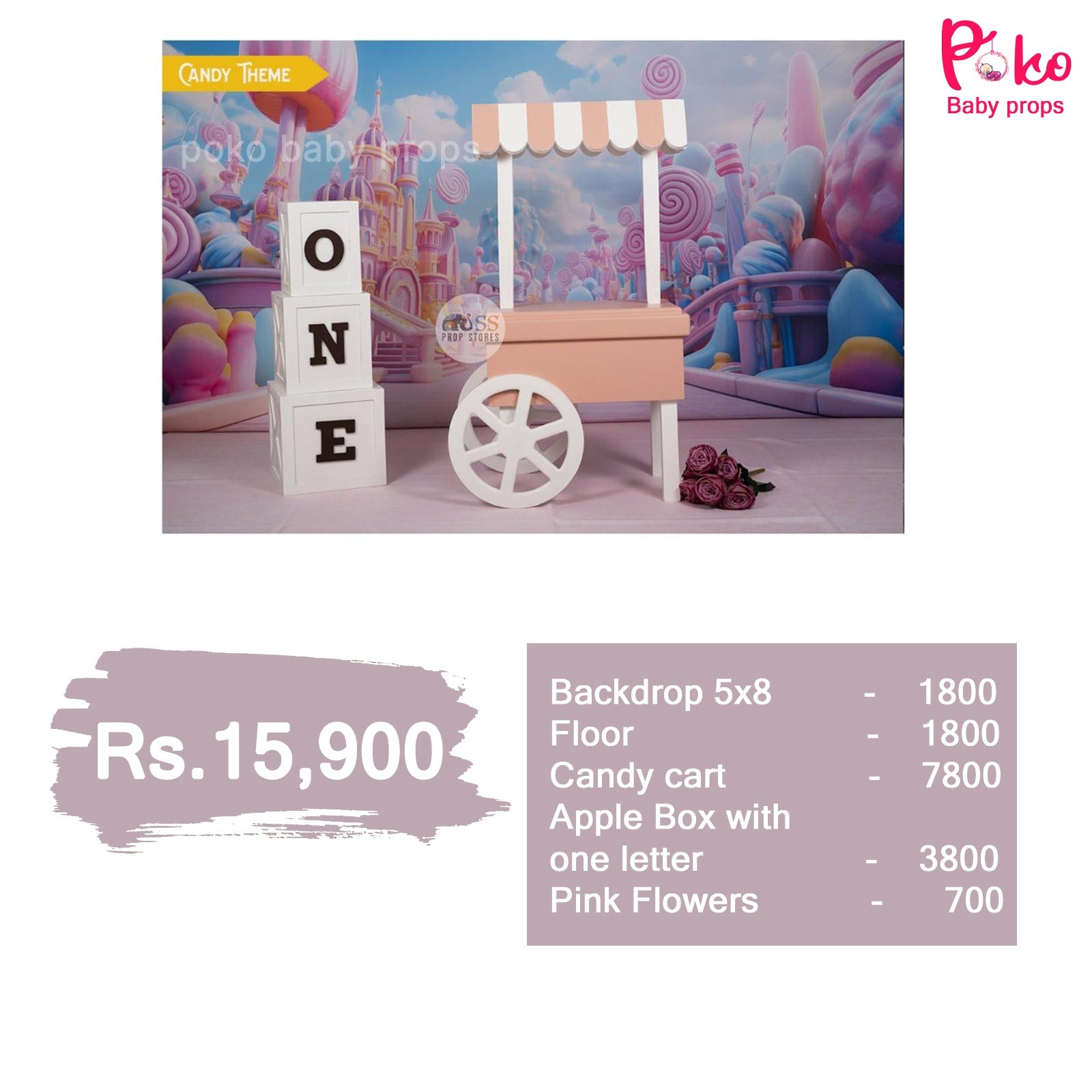 Candy Ready To Shoot Baby Shoot toddler photoshoot Theme