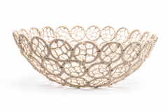 macrame round bowl