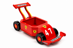 Racing theme baby photography prop for milestone shoots