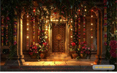 Temple Decoration babyphotoshoot Backdrop