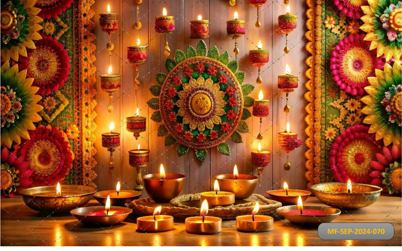 Rongole Design Lamp Set