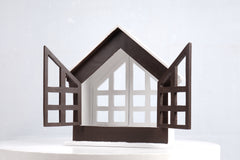 Wooden House With Door