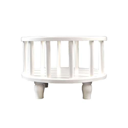 baby and toddler photoshoot prop oval crib