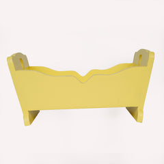 baby and newborn photoshoot prop wooden cot