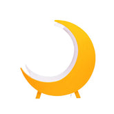 baby and toddler photoshoot props Moon-Double Color