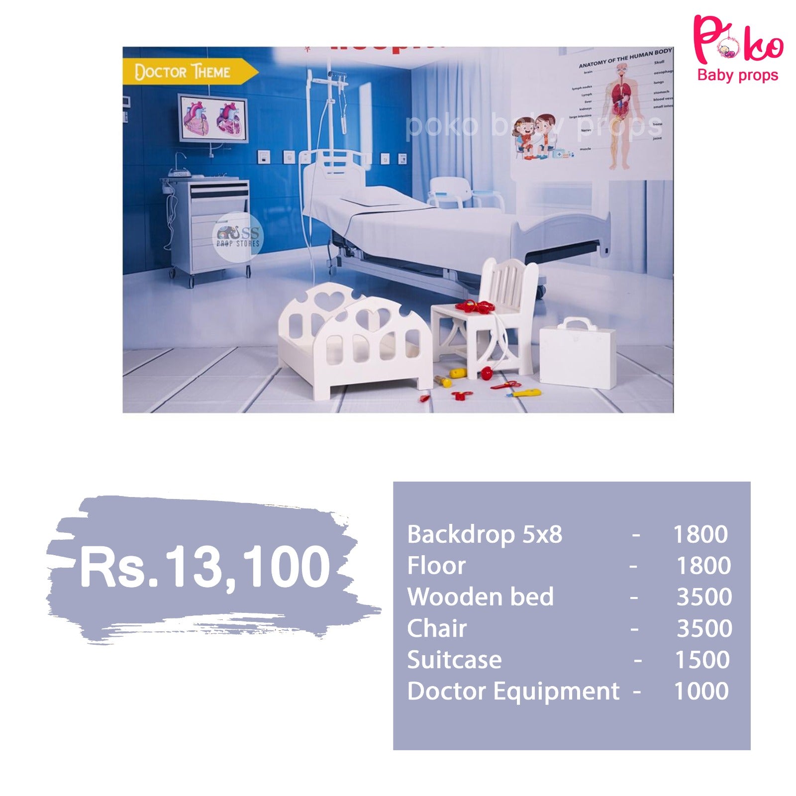 Doctor Ready To Shoot Baby Shoot Theme