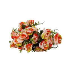 Artificial Double Color Flower
