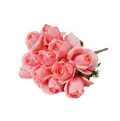 Artificial Light Pink Peony Flower