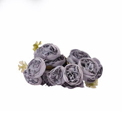 Artificial Grey Peony Flower