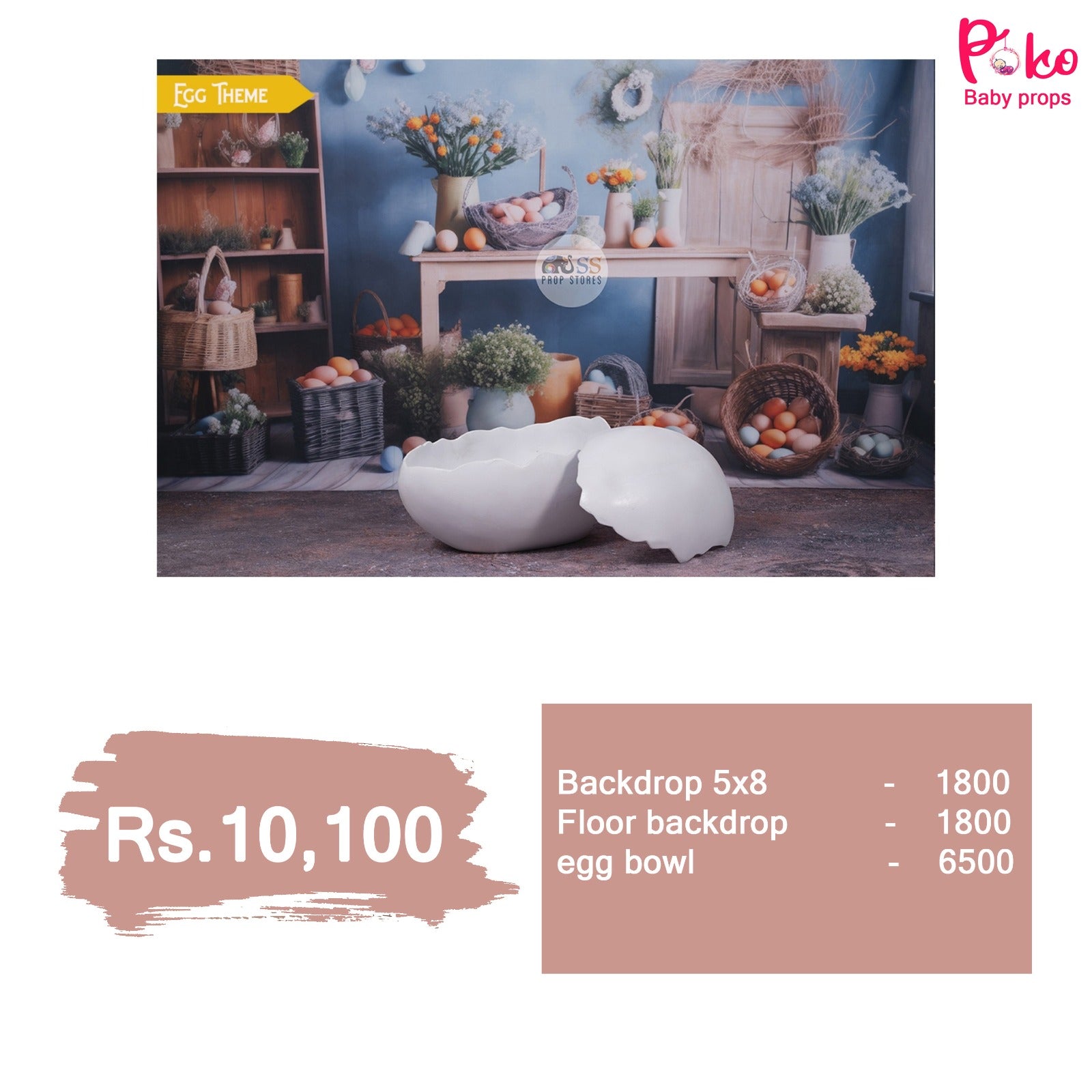 Egg Ready to Shoot Baby Shoot Theme