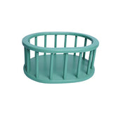 baby and newborn photoshoot oval crib