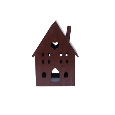 Wooden House-White And Brown Wooden House-White And Brown